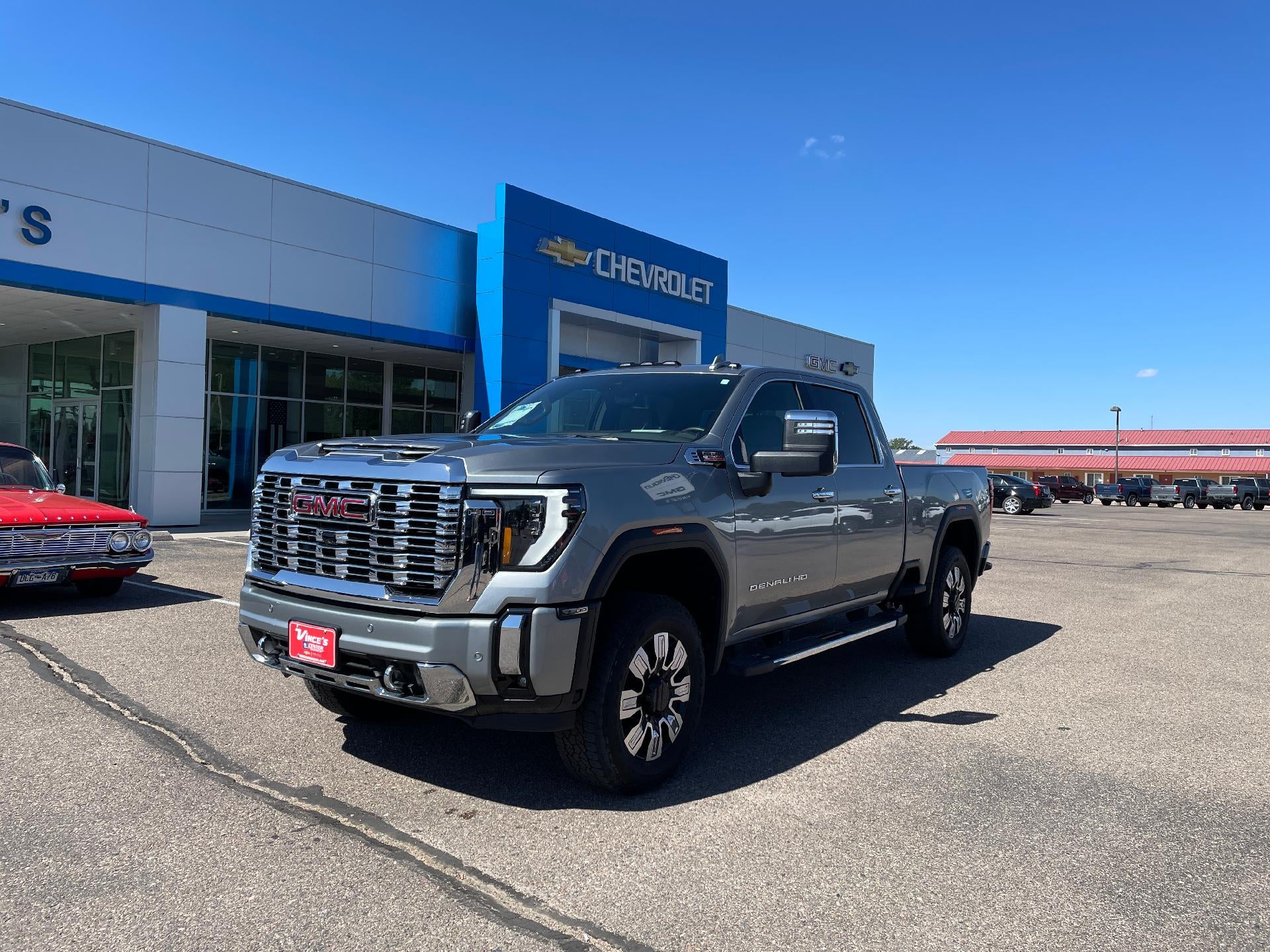 2026 GMC Sierra 2500 HD — rear three-quarter view